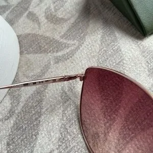 Longchamp | Accessories | Longchamp Pink Aviator Sunglasses  display picture 3